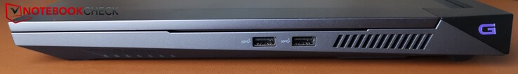 Derecha: 2x USB-A (5 GBit/s)