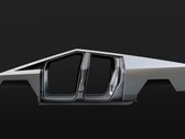 La carrocería de acero inoxidable del Cybertruck es lo que le ha dado forma (imagen: Tesla)