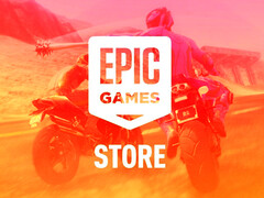 Los nuevos regalos de la Epic Games Store están valorados en 44,98 $, con el logotipo de Epic Games en la imagen. (Fuente de la imagen: Epic Games Store)