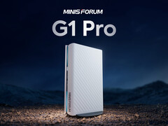 El Minisforum G1 y el G1 Pro son visualmente idénticos. (Fuente de la imagen: Minisforum)