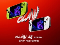 MSI ofrece el Claw A8 en dos colores en su lanzamiento. (Fuente de la imagen: MSI)