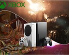Próximos títulos exclusivos de Xbox: «Gears of War: E-Day» y «Clockwork Revolution», con las consolas Xbox Series y su logotipo.