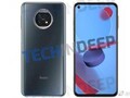 Un nuevo render de Redmi Note 9 5G. (Fuente: Weibo)