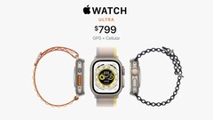 Garmin afirma indirectamente que su smartwatch Enduro 2 tiene una duración de batería superior en comparación con el Apple Watch Ultra (Imagen: Apple)