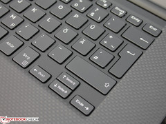 Las distribuciones de teclado del XPS 15 y XPS 13 son básicamente idénticas