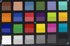 ColorChecker: el color del objetivo está en la mitad inferior de cada cuadro.