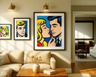 Fraimic está diseñado para integrarse perfectamente con las impresiones artísticas. (Fuente de la imagen: Fraimic)