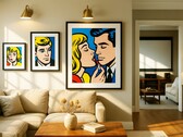 Fraimic está diseñado para integrarse perfectamente con las impresiones artísticas. (Fuente de la imagen: Fraimic)