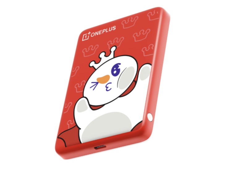 El OnePlus Magnetic Energy Card Air Snow King Edition Rojo Dulce. (Fuente de la imagen: Oppo Mall)