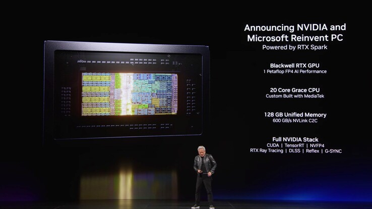 Especificaciones de Nvidia RTX Spark