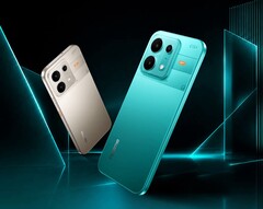 El Realme P4s estará disponible en gris o en turquesa.