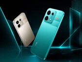 El Realme P4s estará disponible en gris o en turquesa.