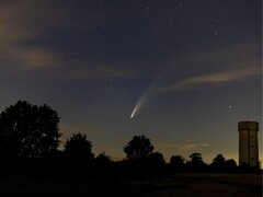 Imagen del cometa Neowise. (Fuente de la imagen: TheOtherKev - Pixabay)