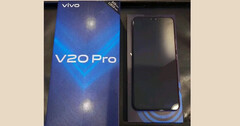 El posible Vivo V20 Pro. (Fuente: Twitter a través de MySmartPrice)