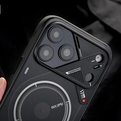 La carcasa esmerilada del A17. (Fuente de la imagen: Aulumu)