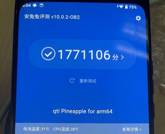 El Snapdragon 8 Gen 3 ya está demostrando un gran rendimiento, incluso en una muestra de ingeniería. (Fuente de la imagen: Kuan vía @TECHINFO45 & @yabhishekhd)