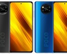 El POCO X3 viene en una elección de Gris Sombra o Azul Cobalto. (Fuente de la imagen: Xiaomi - editado)