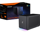 Las nuevas cajas de juego AORUS de Gigabyte son las primeras eGPU enfriadas por agua. (Fuente de la imagen: Gigabyte)