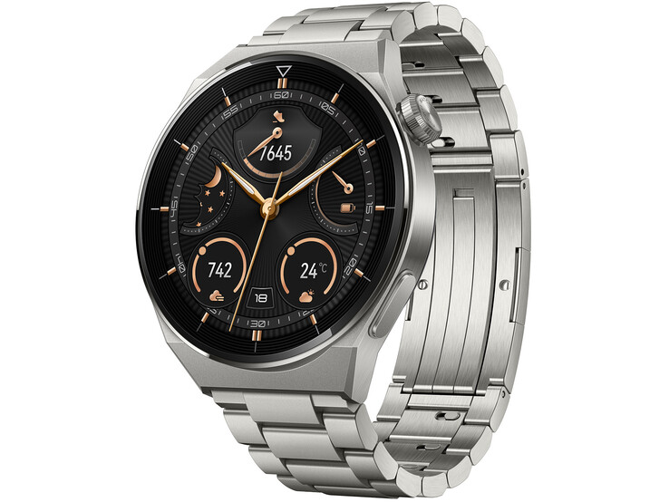 El Huawei Watch GT 3 Pro de 46 milímetros con correa de titanio es el modelo estrella del fabricante chino.