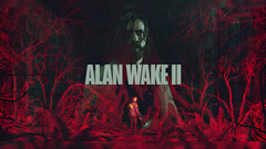 Un cartel promocional de Alan Wake 2