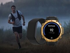 Una nueva versión de la aplicación Zepp para Android trae soporte para BioCharge (Helio Strap y T-Rex 3 Pro en la imagen). (Fuente de la imagen: Amazfit, editado)
