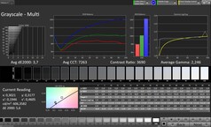 CalMAN Escala de grises