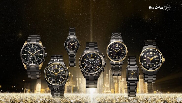 Los relojes de la colección Citizen Light in Black