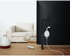 El Chromecast con Google TV (HD) sólo estará disponible en blanco. (Fuente de la imagen: Google vía @_snoopytech_)