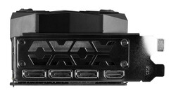 KFA2 GeForce RTX 3080 SG12 GB puertos externos (Fuente: KFA2)