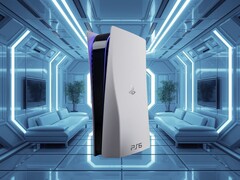 Se muestra la maqueta de la consola PS6