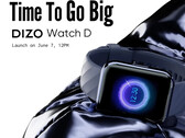 El DIZO Watch D tiene una pantalla de 1,8 pulgadas, entre otras características. (Imagen: DIZO)