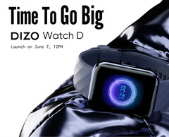El DIZO Watch D tiene una pantalla de 1,8 pulgadas, entre otras características. (Imagen: DIZO)