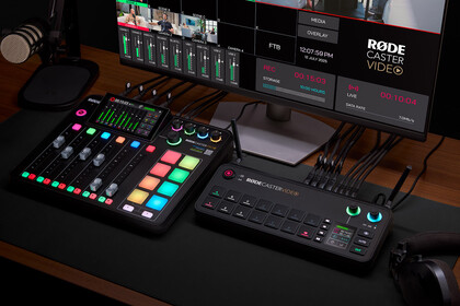 Rodecaster en el estudio