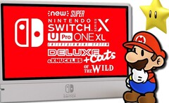 Nintendo aún no ha revelado el nombre oficial de la sucesora de Switch. (Fuente de la imagen: Nintendo/Shigeryu/uJardsonJean - editado)