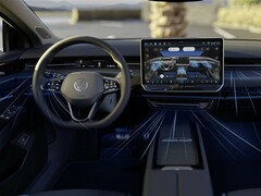 Volkswagen ha presentado un sistema de climatización inteligente que utilizará en el nuevo ID.7 EV. (Fuente de la imagen: Volkswagen)