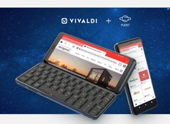 Vivaldi en el dispositivo de mano Astro Slide 5G (Fuente: Vivaldi Browser)