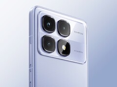 El Redmi K70 Ultra parece tener una cámara triple de 50 MP en el módulo rectangular de la cámara. (Fuente de la imagen: Xiaomi)