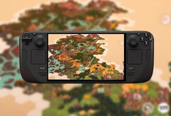 Dorfromantik es un juego aclamado por la crítica que actualmente tiene un 60% de descuento en Steam. (Fuente de la imagen: Steam, Amazon, editado)