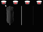 Aparcar en la cola de los Supercargadores puede ser inevitable (imagen: Tesla App Updates/X)