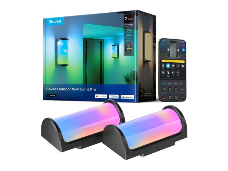 La lámpara de pared de exterior Govee Pro