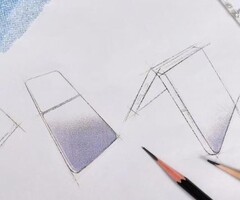 Bocetos del Magic V Flip2. (Fuente de la imagen: Jimmy Choo en Instagram)