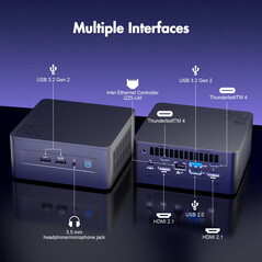 Multitud de interfaces para una conectividad sin trabas
