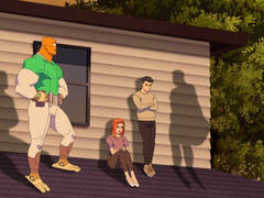 Las sombras amenazadoras de los conflictos de ciencia ficción que definirán el resto de la serie dejan de ser sombras aquí.