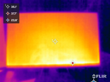 Desarrollo del calor XG27UCS frontal