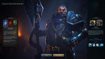 Una imagen en la que aparece un héroe de Age of Darkness: Final Stand.