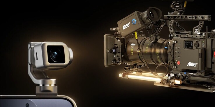 El Teléfono Robot Honor ofrece vídeos con la estética de imagen cinematográfica característica de ARRI gracias a la Ciencia de la Imagen ARRI.