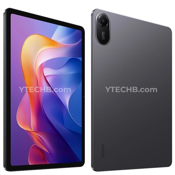 El Redmi Pad 2 tendrá una estructura metálica pero una isla de cámara rediseñada. (Fuente de la imagen: Ytechb)