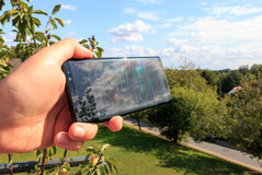 Samsung Galaxy Note 8 al sol