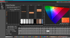 ColorChecker después de la calibración