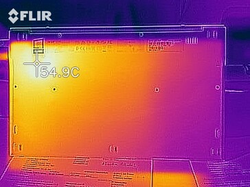 Desarrollo de calor - parte inferior (carga)